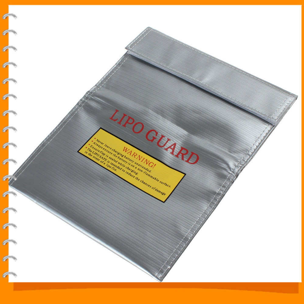 fireproof rc li-po lipo battery guard lipo battery safety bag charging sack 23x30cm fireproof rc li-po lipo battery guard lipo battery safety bag charging sack 23x30cm