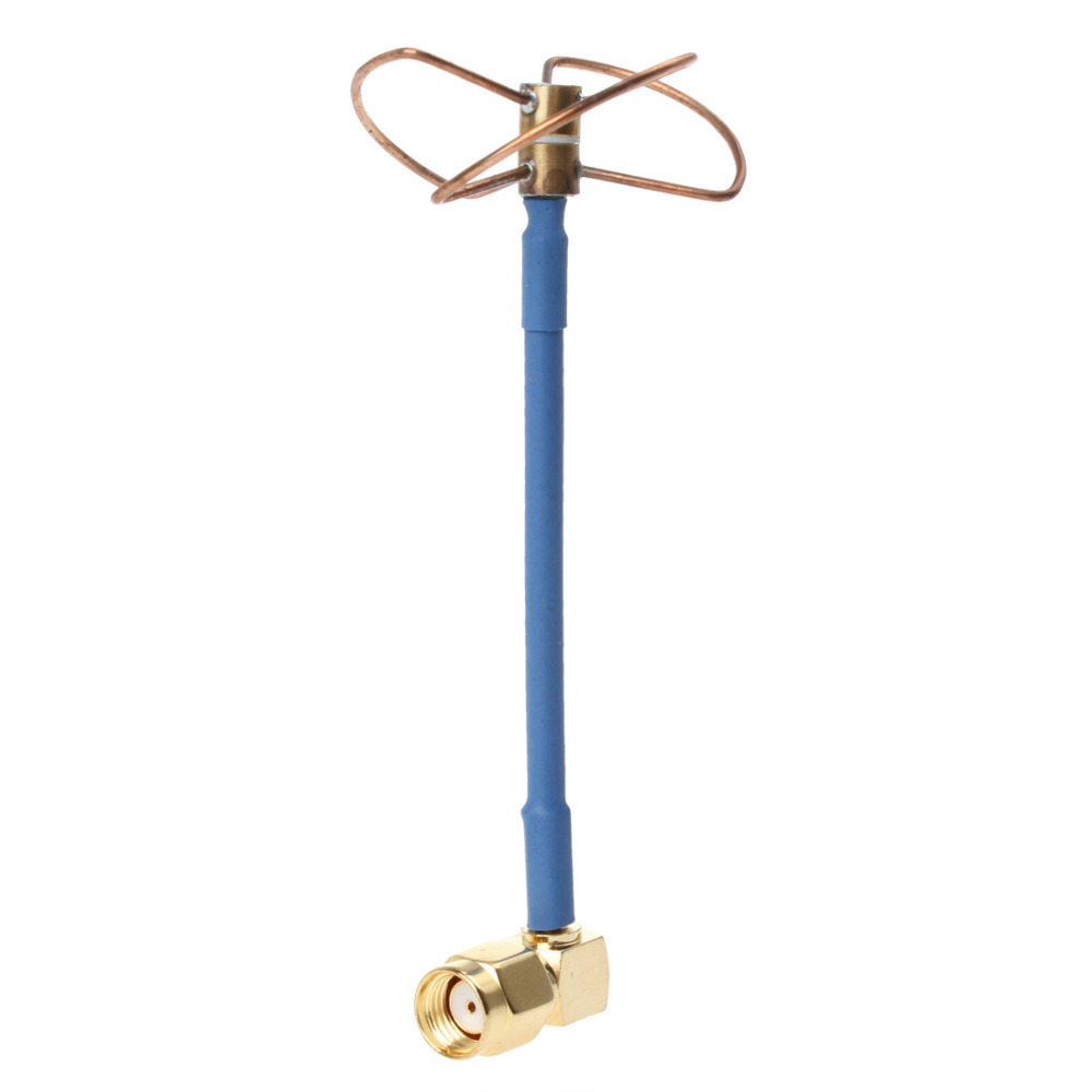 fpv 5.8ghz 5.8g 3-blade circular polarized clover leaf antenna high gain aerial for transmitter