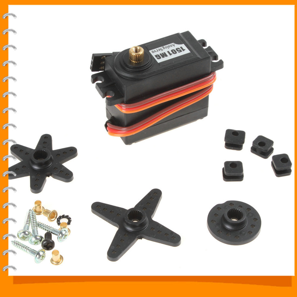 hd-1501mg 60g /17kg-cm rc servo metal gear large analog servo high torque servo for rc car trucks robot hd-1501mg 60g /17kg-cm rc servo metal gear large analog servo high torque servo for rc car trucks robot