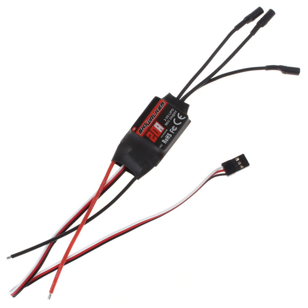 hobbywing skywalker 20a electronic brushless motor speed controller esc for rc aircraft helicopter