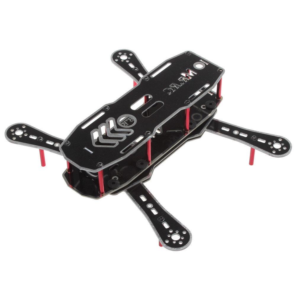 mr rc upgrade version 250mm mini diy fpv glass fiber pcb frame kit for h250 toy quadcopter airplane drone set