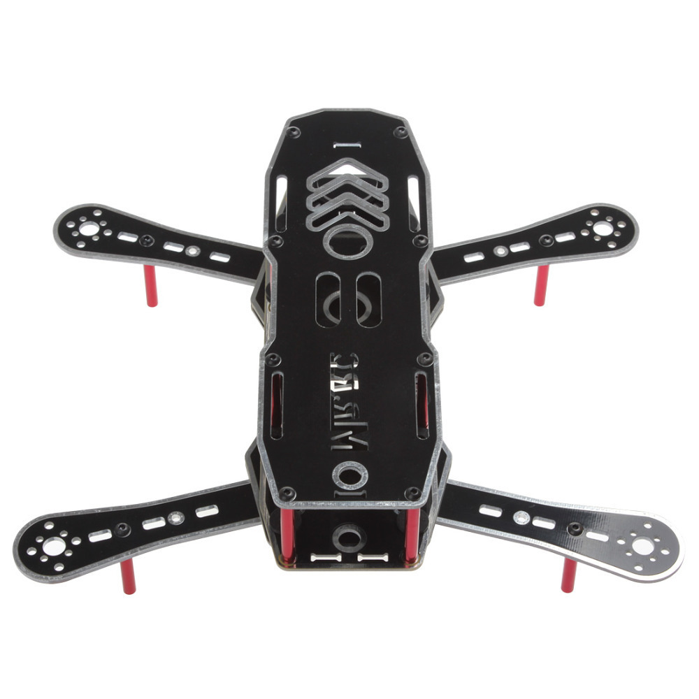 mr rc upgrade version 250mm mini diy fpv glass fiber pcb frame kit for h250 toy quadcopter airplane drone set