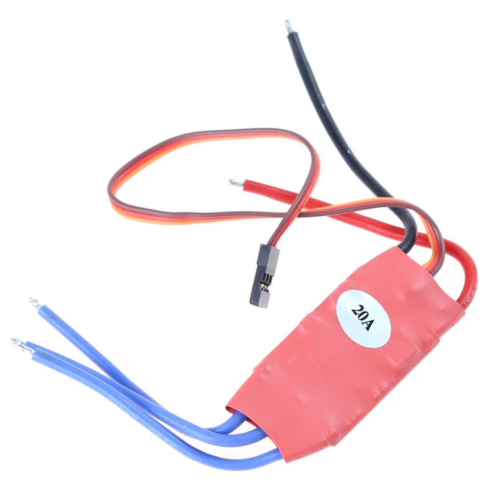 n-fet simonk 20amp 20a firmware rc brushless esc speed controller w/3a 5v ubec quad multi copter