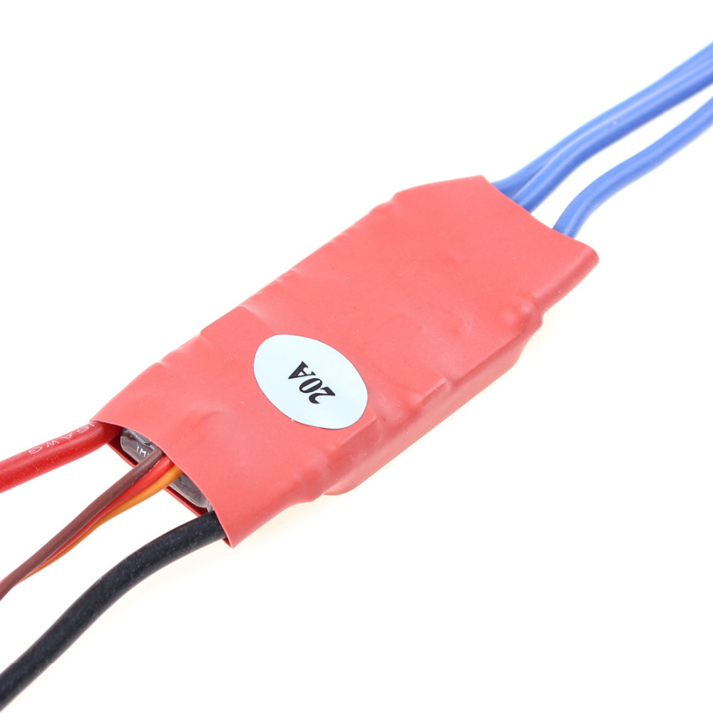 n-fet simonk 20amp 20a firmware rc brushless esc speed controller w/3a 5v ubec quad multi copter