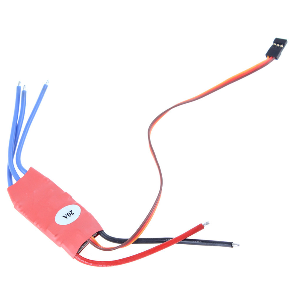 n-fet simonk 20amp 20a firmware rc brushless esc speed controller w/3a 5v ubec quad multi copter