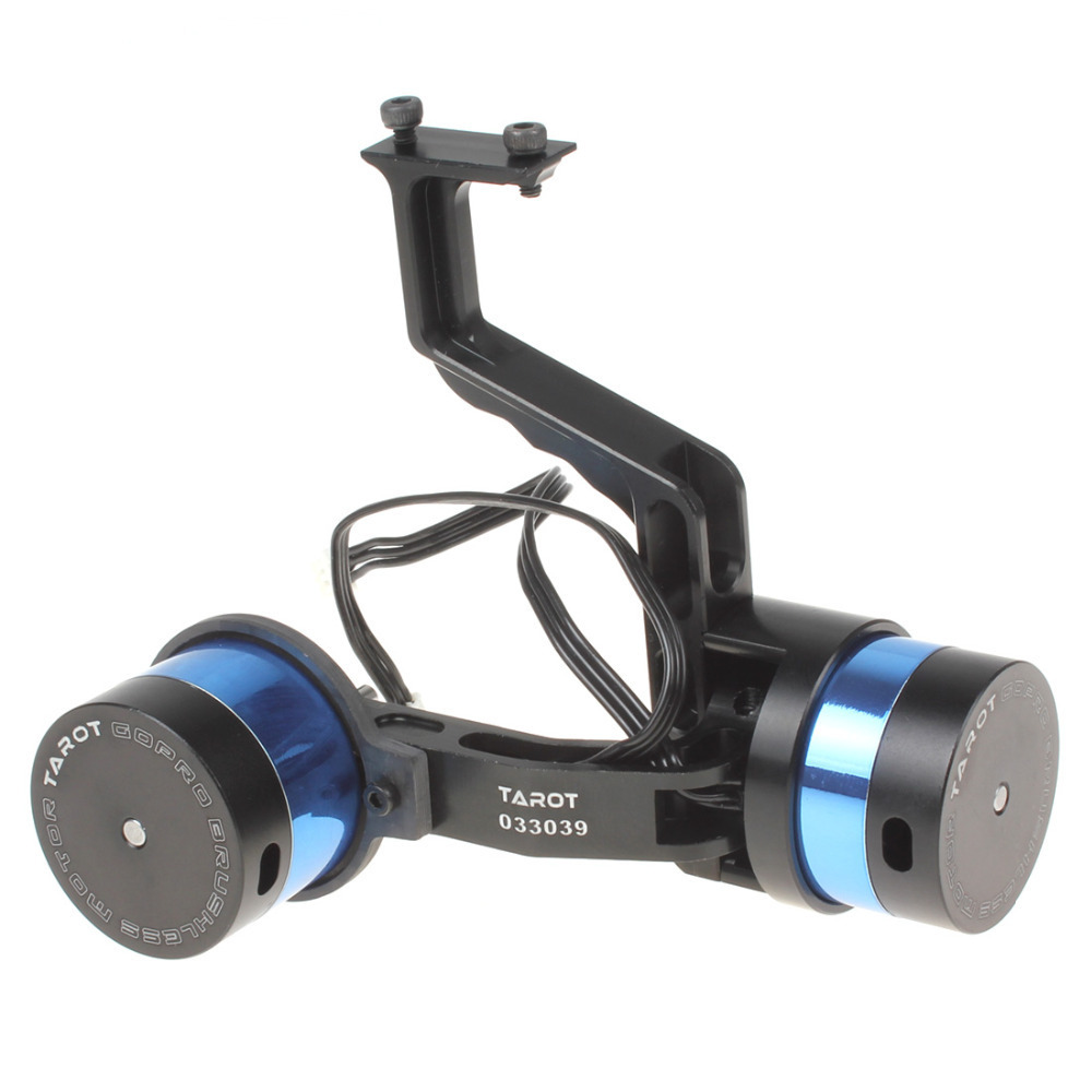 tarot 2-axis diy brushless ptz gimbal mount with gyro tl68a00 for gopro hero 3 camera fpv dji quadcopter
