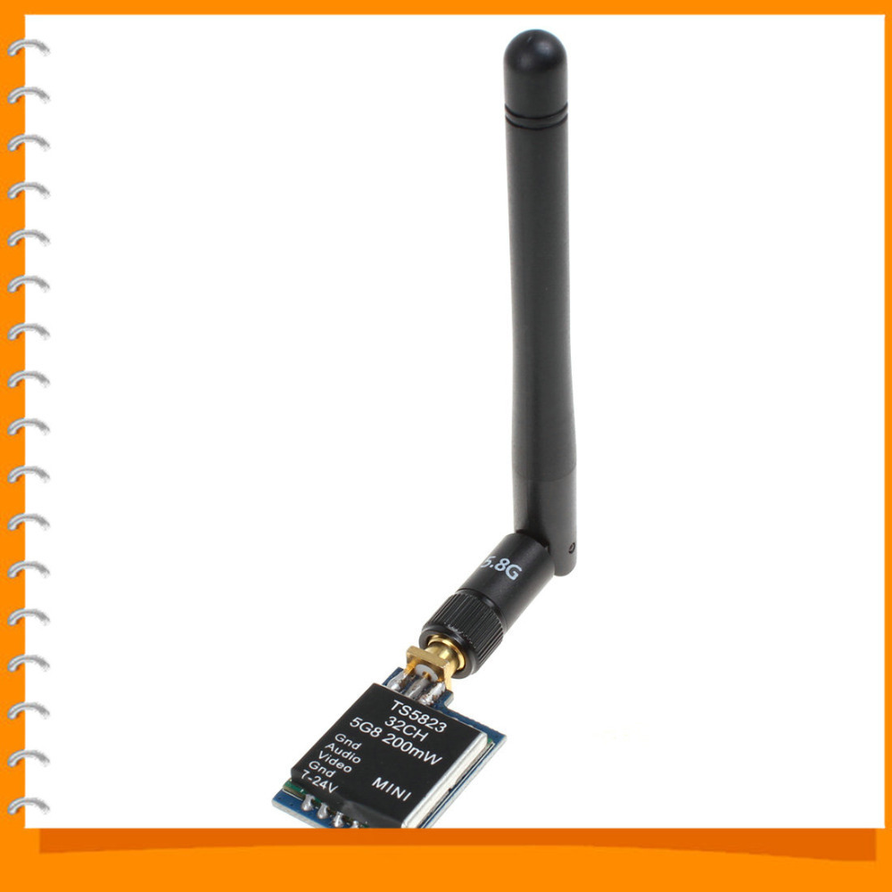 ts5823 5.8g 5.8ghz 200mw 32ch mini fpv wireless audio video av transmitter for dji phantom rc aircraft ts5823 5.8g 5.8ghz 200mw 32ch mini fpv wireless audio video av transmitter for dji phantom rc aircraft
