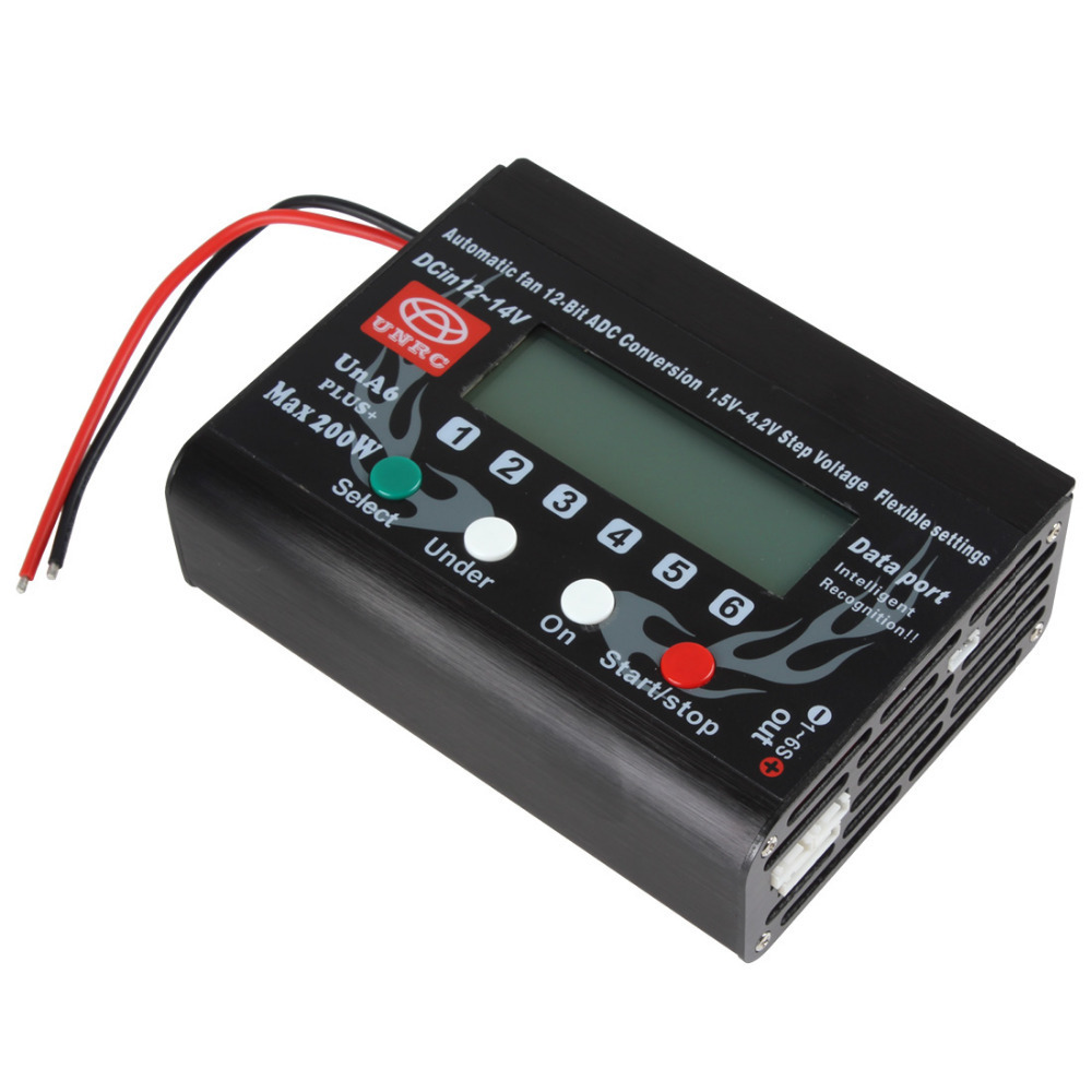 upgrade un-a6 plus una6 (1s-6s) lipo battery charger pro 8a balance charger discharger lithium battery charger
