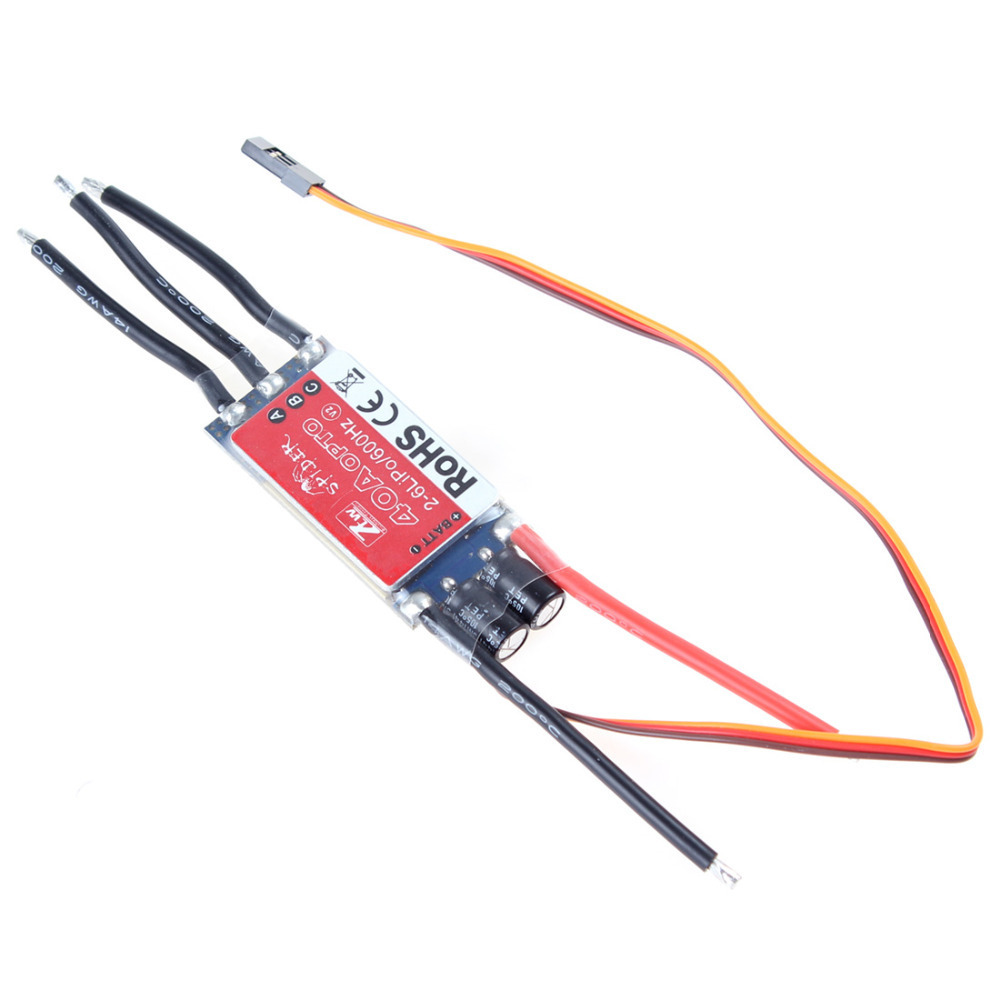 ztw spider series 2-6s 40a opto esc -simonk speed controller for rc dji naza apm multi-rotor aircraft copter