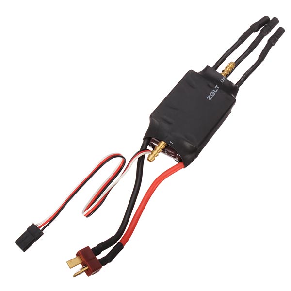 new 50a water-cooled brushless esc with bec for rc boat