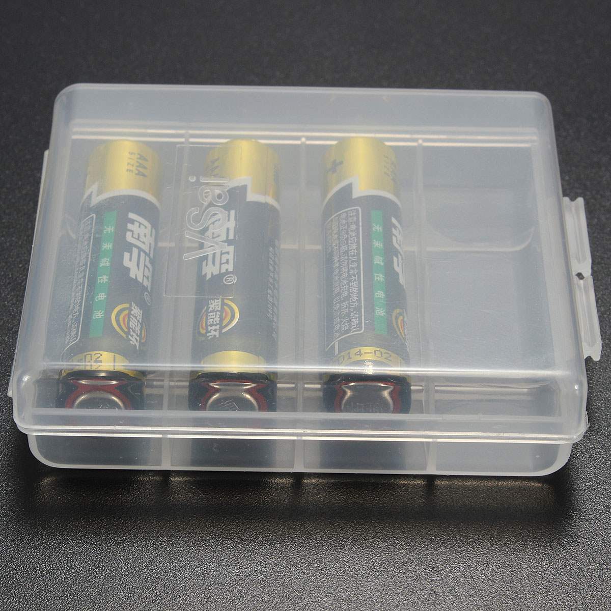 1pc best promotion newest hard plastic battery akku box storage case holder for aa rechargeable battery nimh 1.5v 1.2v