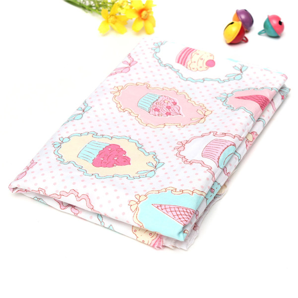 2015 1.5mx0.5m cartoon food series cotton fabric diy handmade patchwork cotton fabric home textile