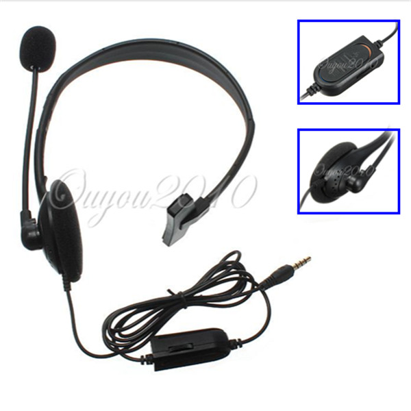 3.5mm jack wired black gaming headband single ear earphone headphone headset with mic volume control for playstation 4 for ps4 3.5mm jack wired black gaming headband single ear earphone headphone headset with mic volume control for playstation 4 for ps4