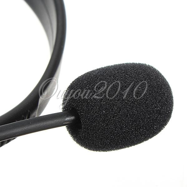 3.5mm jack wired black gaming headband single ear earphone headphone headset with mic volume control for playstation 4 for ps4