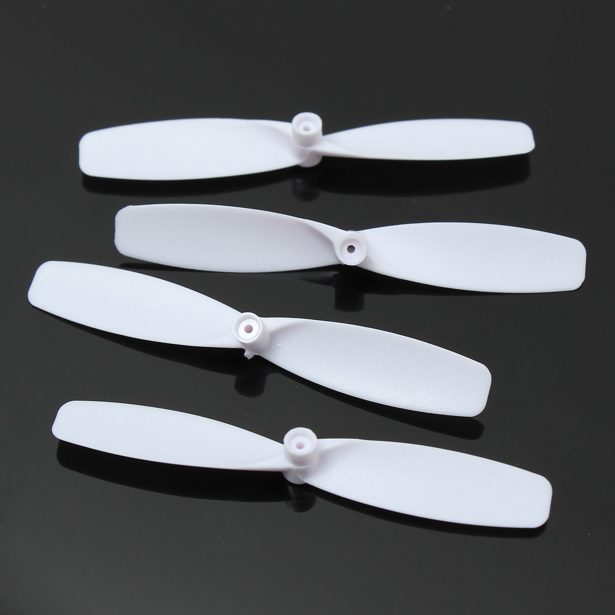 4pcs rc remote control four axis aircraft plane accessories blade white new