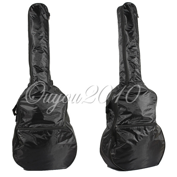 best promotion 41 electric acoustic guitar bass gig carry shoulder bag case strap waterproof 600d cloth bag
