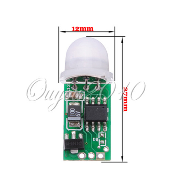best promotion 5ma mini ir pyroelectric infrared pir automatic control safety protecting motion human sensor detector module
