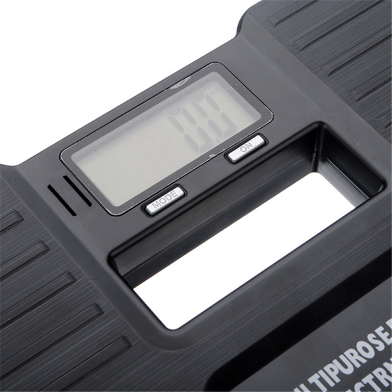 best promotion black digital electronic balance body health fitness weight household scale bathroom capacity for 150kg