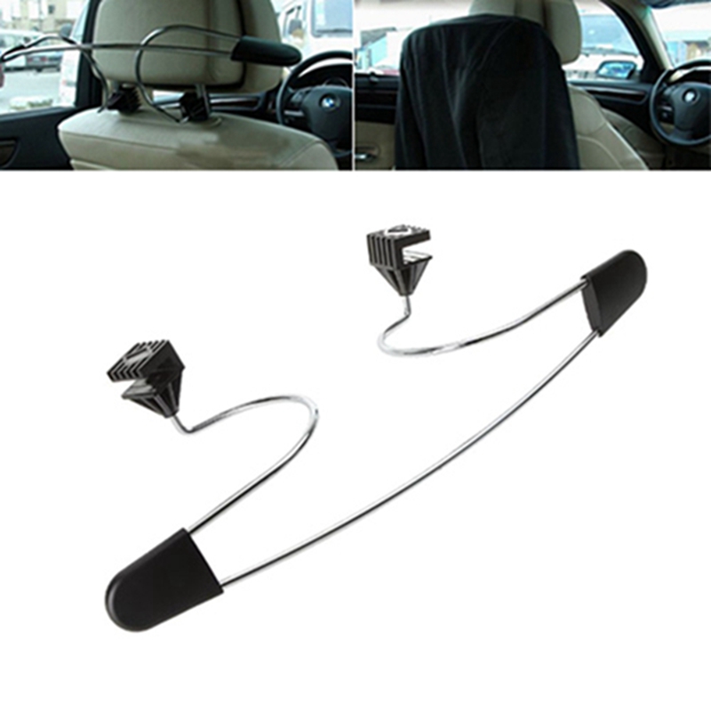 best promotion convenient car auto seat headrest clothes coat suit pattern metal driver passenger vehicle hanger
