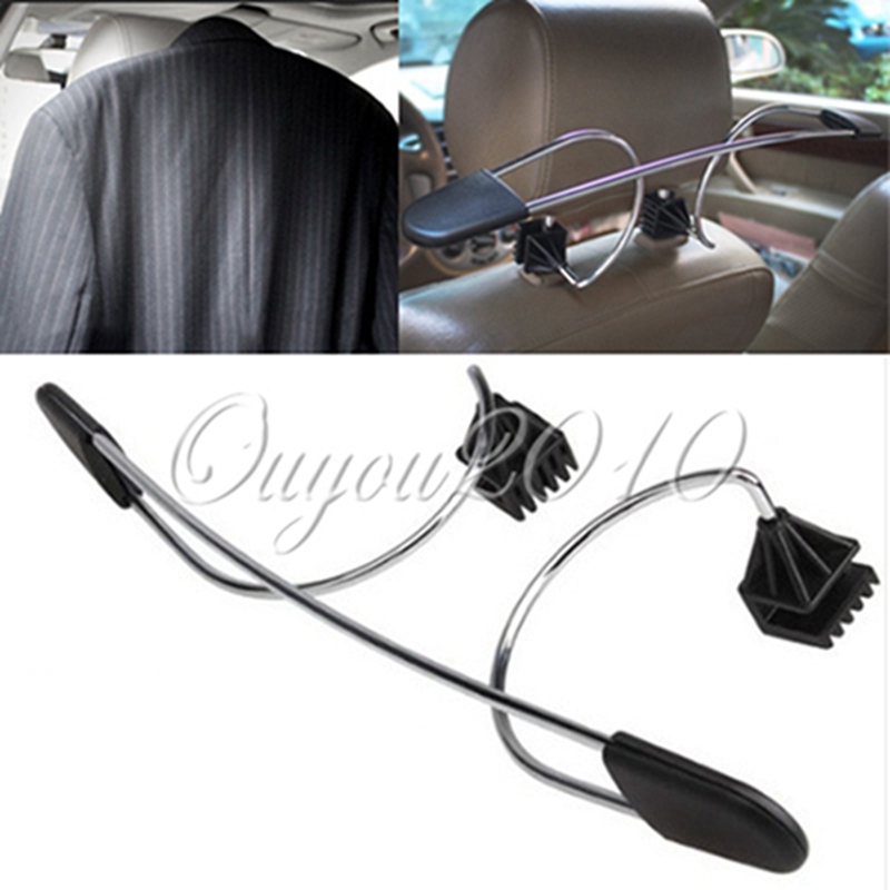 best promotion convenient car auto seat headrest clothes coat suit pattern metal driver passenger vehicle hanger