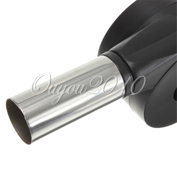 best promotion new outdoor cooking bbq fan air blower for barbecue fire bellows hand crank tool picnic camping bbq