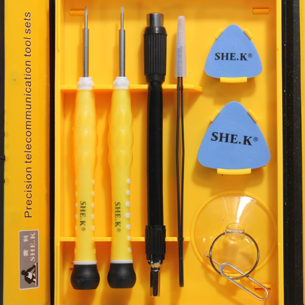 brand new screwdriver repair tools kit set 38 in 1 for mobile phone for samsung for iphone 4/5 laptop pc