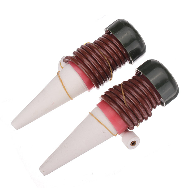 new 2pcs/lot self-watering automatic drip watering system tender seepage control waterer spike indoor houseplant plant new 2pcs/lot self-watering automatic drip watering system tender seepage control waterer spike indoor houseplant plant