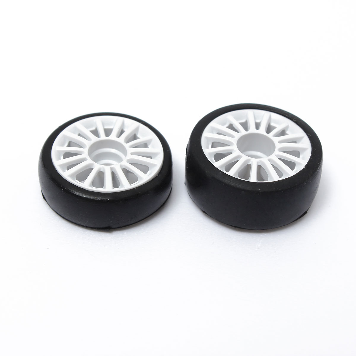 new 4pcs rc 1:28 remote control car genaral accessories parts soft wheel black
