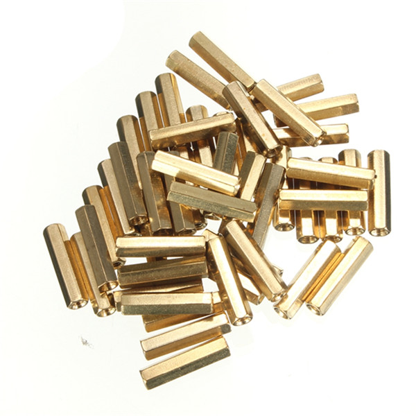 new best promotion 50pcs/lot m3 20mm hexagonal net nut female brass standoff/spacer long lasting new best promotion 50pcs/lot m3 20mm hexagonal net nut female brass standoff/spacer long lasting