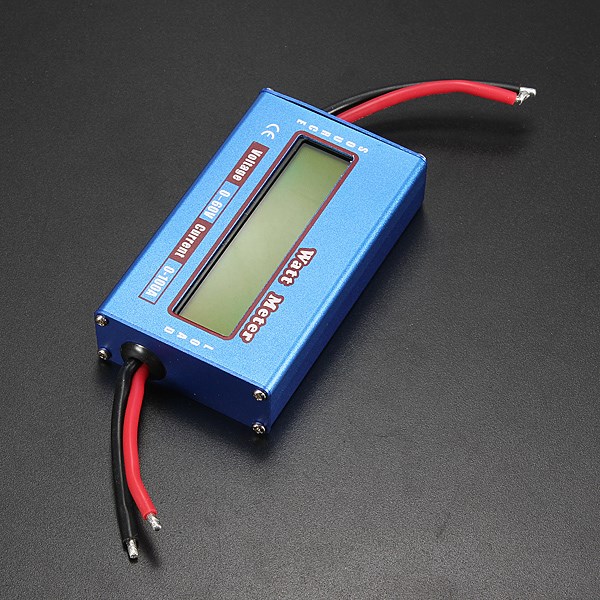 new digital lcd for dc 60v/100a balance voltage rc battery power analyzer watt meter
