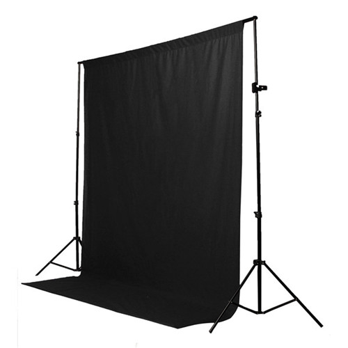 newest black cotton non-pollutant textile muslin po backgrounds studio pography screen chromakey backdrop