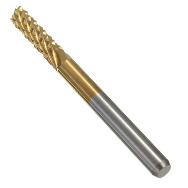 total length 38mm titanium coated 3.175mm carbide engraving bit cnc/pcb machine milling cutter total length 38mm titanium coated 3.175mm carbide engraving bit cnc/pcb machine milling cutter