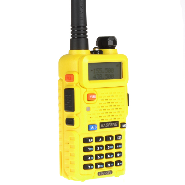 ! baofeng uv-5r walkie talkie 2 two way radio dual band transceiver vhf 136-174 / uhf 400-480 mhz 128ch
