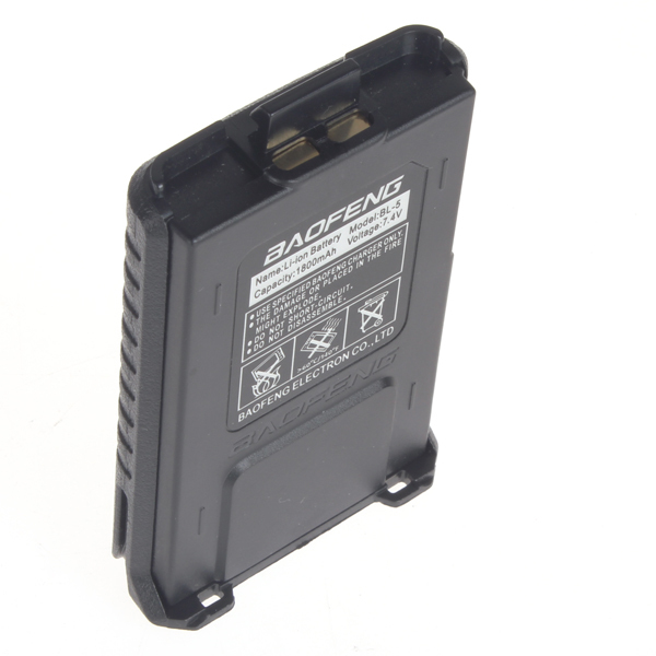 original baofeng uv-5r battery 1800mah 7.4v uv5r walkie talkie battery for uv-5ra uv-5r+ 5r-b c d bf-5re 5r-a+ d+ radio