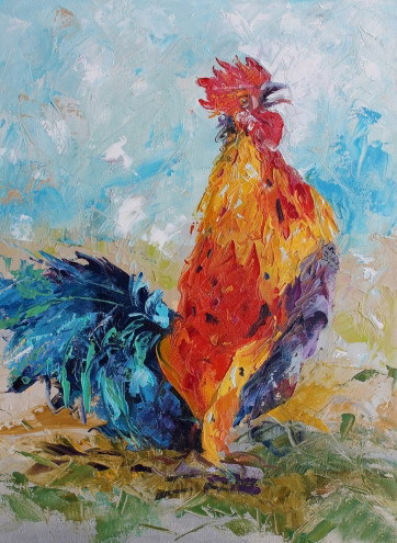 abstract animal hand painted oil painting on canvas tds-cx351---50x60cm abstract animal hand painted oil painting on canvas tds-cx351---50x60cm