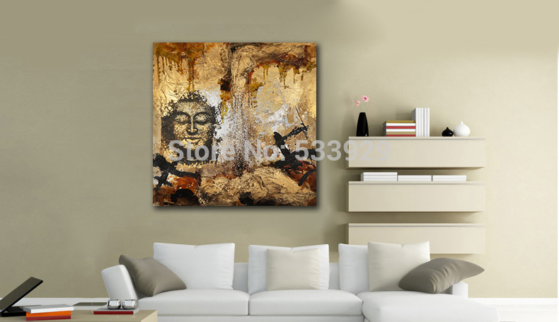 abstract figure buddha hand painted oil painting on canvas tds-cx211---60x60cm abstract figure buddha hand painted oil painting on canvas tds-cx211---60x60cm