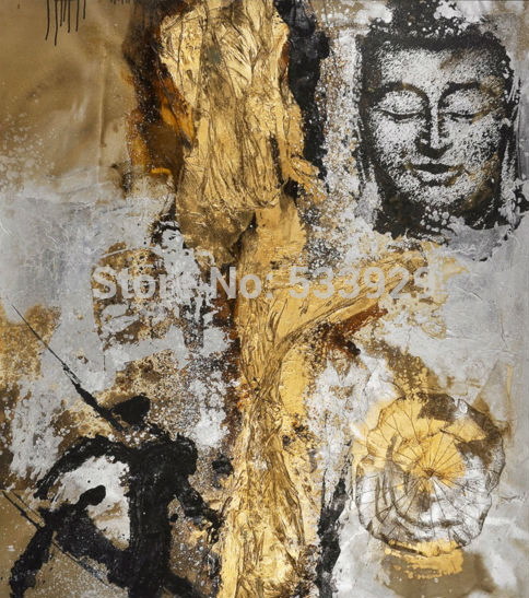 abstract figure buddha hand painted oil painting on canvas tds-cx212---60x60cm abstract figure buddha hand painted oil painting on canvas tds-cx212---60x60cm