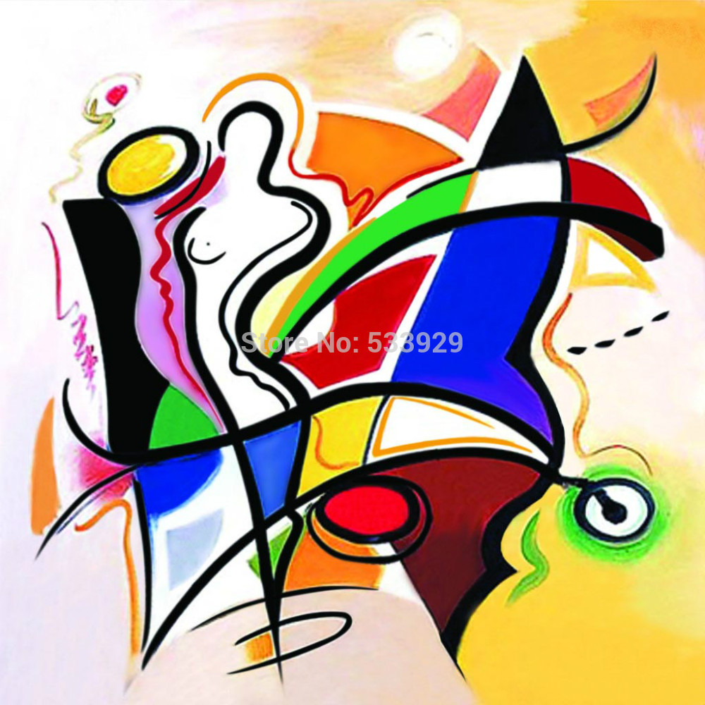 abstract figure hand painted oil painting on canvas tds-cx196---60x60cm abstract figure hand painted oil painting on canvas tds-cx196---60x60cm