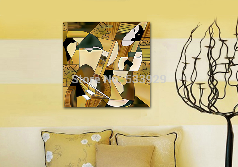 abstract figure hand painted oil painting on canvas tds-cx199---60x60cm