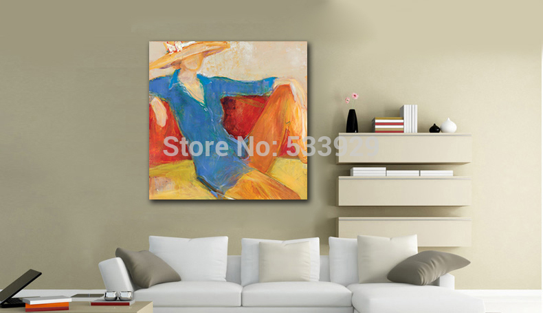 abstract figure hand painted oil painting on canvas tds-cx224---60x60cm abstract figure hand painted oil painting on canvas tds-cx224---60x60cm