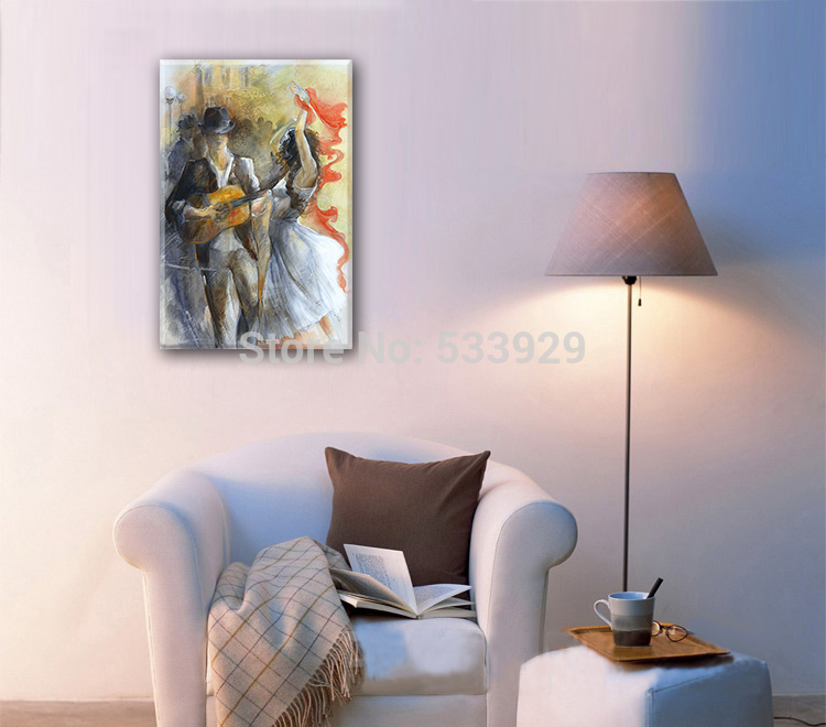 abstract figure hand painted oil painting on canvas tds-cx231---60x90cm