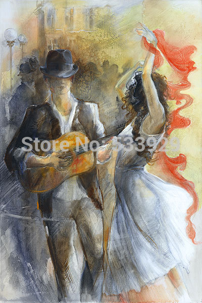 abstract figure hand painted oil painting on canvas tds-cx231---60x90cm