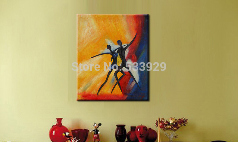 abstract figure hand painted oil painting on canvas tds-cx286---50x60cm