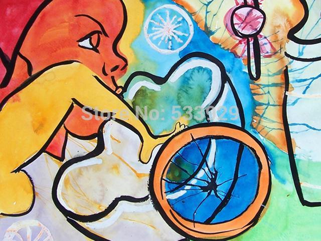 abstract figure hand painted oil painting on canvas tds-cx289---60x90cm abstract figure hand painted oil painting on canvas tds-cx289---60x90cm