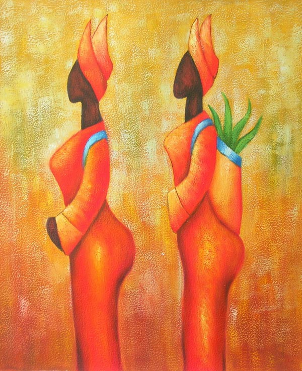 abstract figure hand painted oil painting on canvas tds-cx366---50x60cm abstract figure hand painted oil painting on canvas tds-cx366---50x60cm