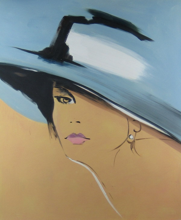 abstract figure hand painted oil painting on canvas tds-cx403---50x60cm abstract figure hand painted oil painting on canvas tds-cx403---50x60cm