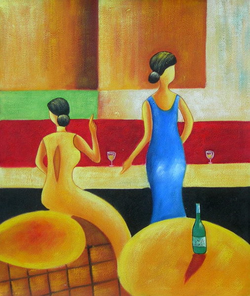 abstract figure hand painted oil painting on canvas tds-cx418---60x90cm abstract figure hand painted oil painting on canvas tds-cx418---60x90cm