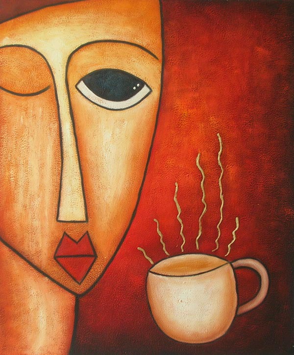 abstract figure hand painted oil painting on canvas tds-cx466---50x60cm abstract figure hand painted oil painting on canvas tds-cx466---50x60cm