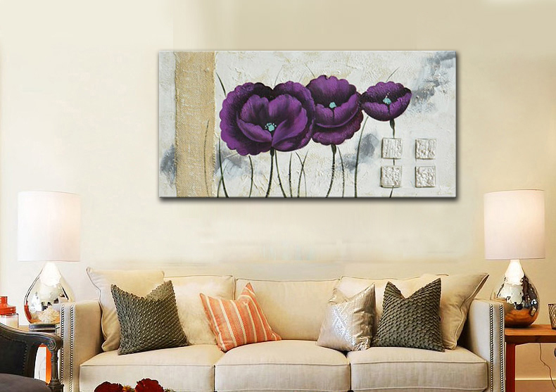 abstract flower hand painted oil painting on canvas tds-cx182---40x100cm abstract flower hand painted oil painting on canvas tds-cx182---40x100cm