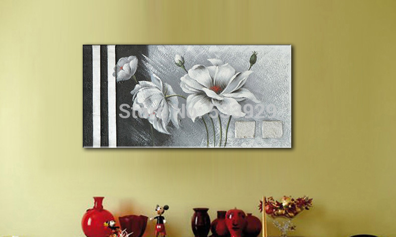 abstract flower hand painted oil painting on canvas tds-cx184---60x120cm abstract flower hand painted oil painting on canvas tds-cx184---60x120cm